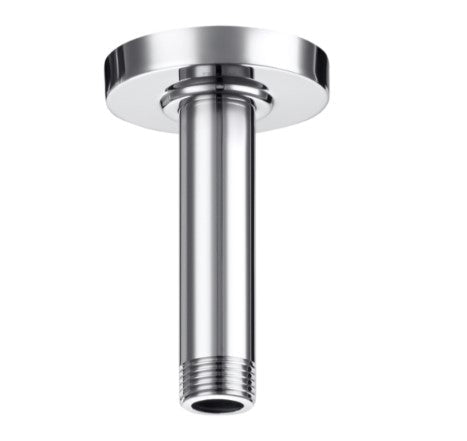 Roca 100mm Straight ceiling arm for shower head