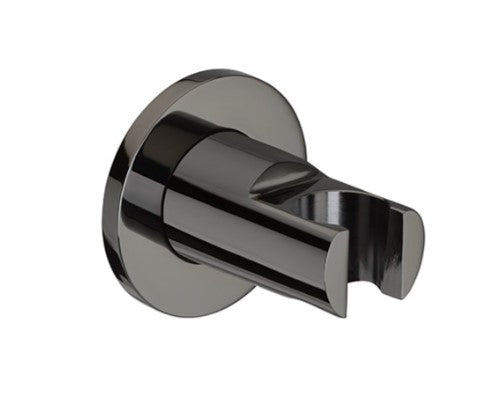 Roca Wall Round Shower Bracket Titanium Black