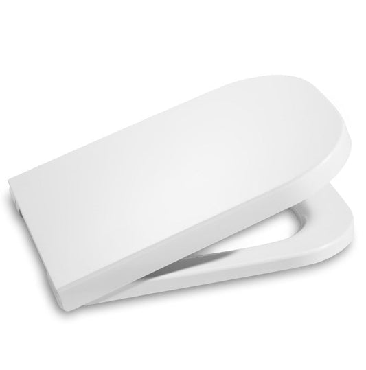 Roca The Gap Square Standard Toilet Seat White