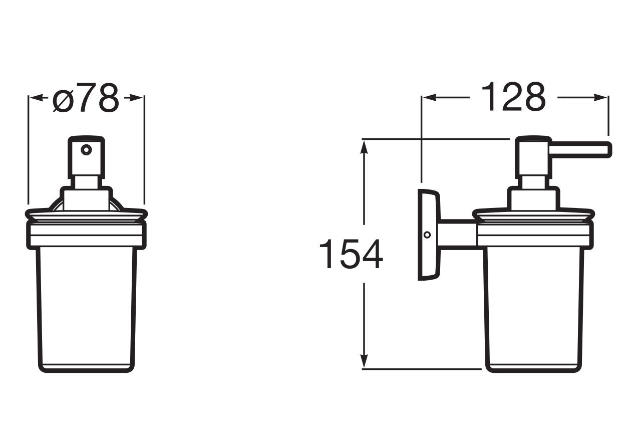 Roca Twin Gel Dispenser