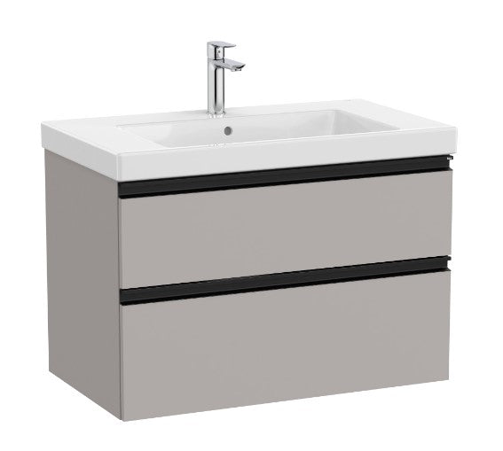 Roca The Gap 2 Drawer 800 x 460mm Vanity Unit