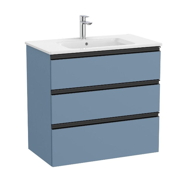 Roca The Gap 800mm 3 Drawer Unit and Basin
