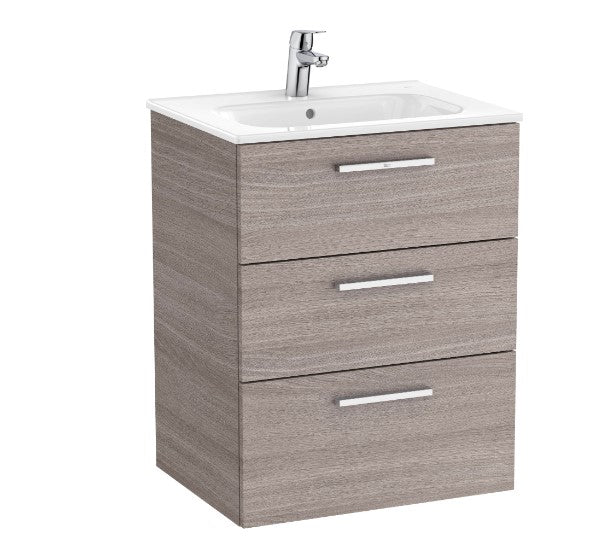 Roca Victoria 3 drawer 600 x 450mm Vanity Unit