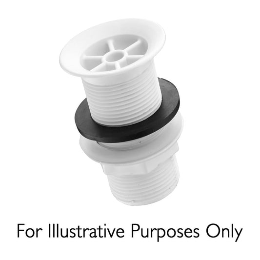 Armitage Shanks Unslotted plastic strainer 1¼" waste