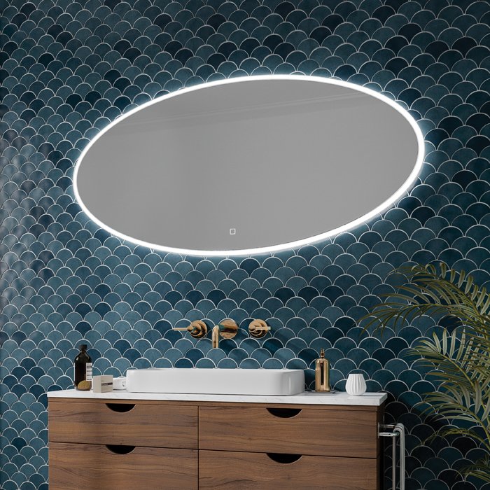 HiB Arena Illuminated LED Mirror