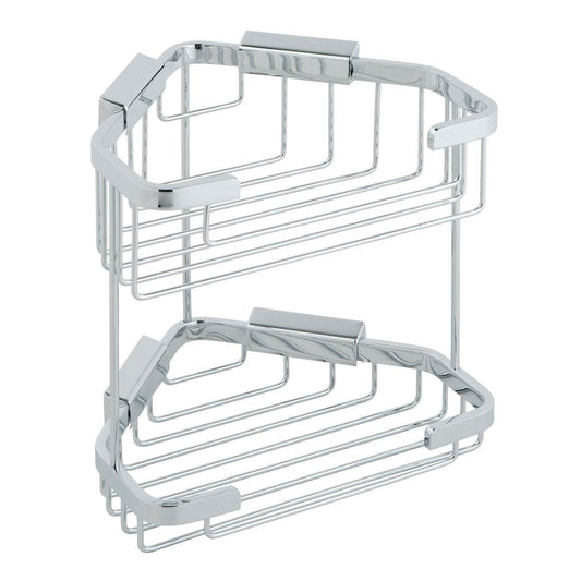 Vado Large Double Triangular Corner Basket