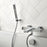 Vado Life Thermostatic Wall Mounted Bath Shower Mixer with Shower Kit