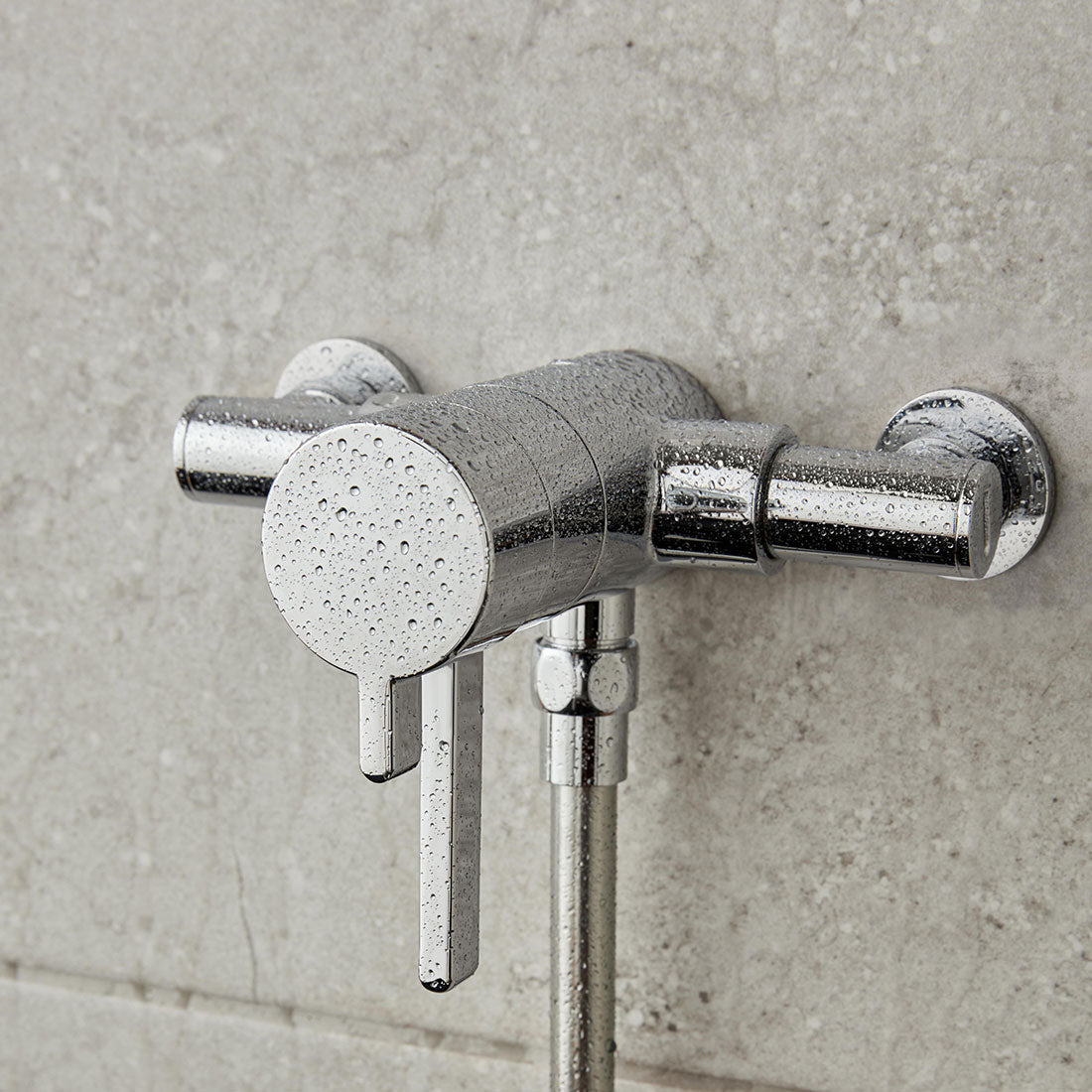 Vado Celsius Exposed Thermostatic Mini Concentric Shower Valve 1/2"