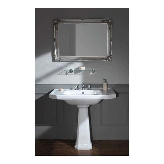 Silverdale Empire 920mm Console Basin with Pedestal/Leg Set