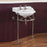 Silverdale Victorian / Belgravia Cloakroom Basin with Stand - Old English/White