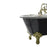 Imperial Bentley Double Ended Cast Iron Bath with Swan Feet