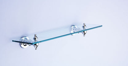 Silverdale Berkeley Glass shelf - Chrome