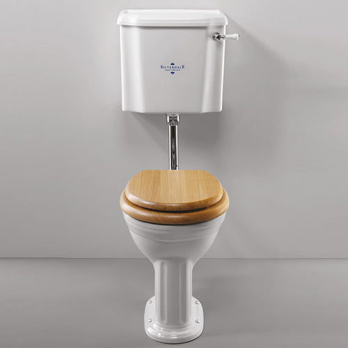 Silverdale Belgravia Low Level Toilet with Seat & Cistern