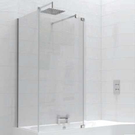 Kudos Ultimate 10mm Over Bath Shower Screen and Panel