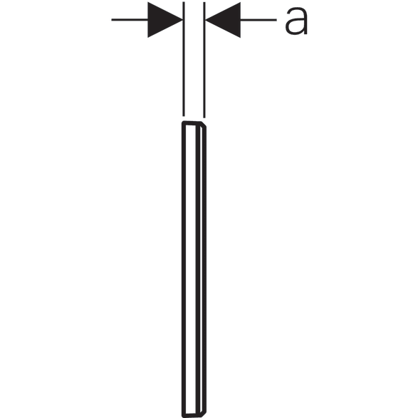 Geberit Omega60 Cover Plate