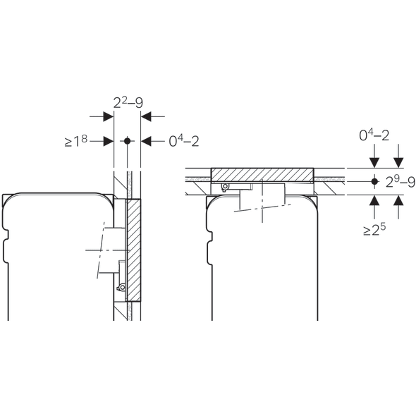 Geberit Omega60 Cover Plate