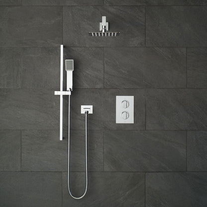 Vado DX Notion - 2 Outlet Thermostatic Shower set With V2 Kit