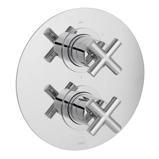 Vado Elements Water 3 Outlet 2 Handle Thermostatic Shower Valve