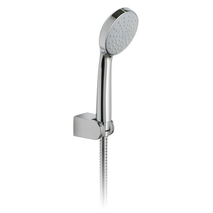 Vado Eris Round Single Function Mini Shower Kit With 150Cm Shower Hose And Bracket