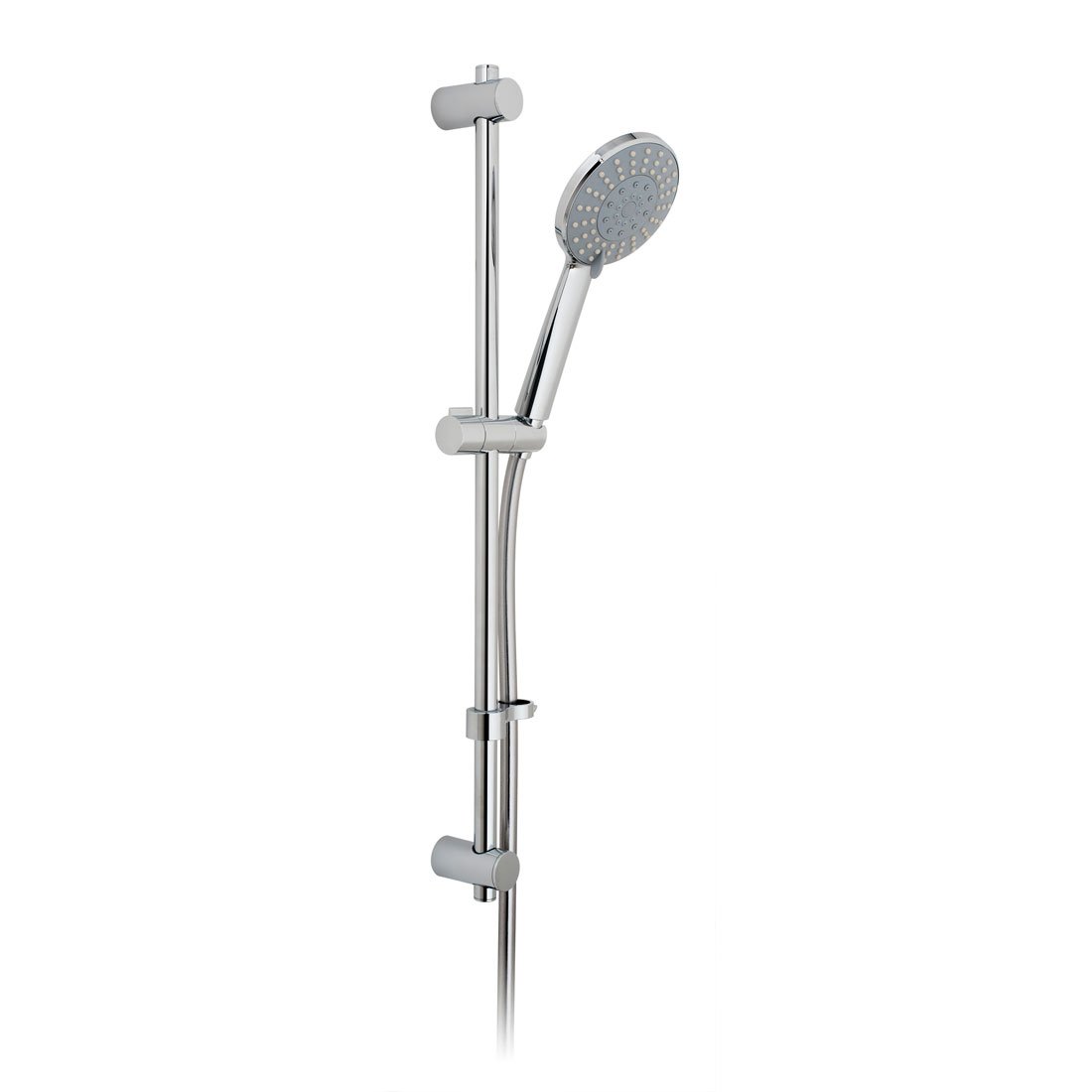 Vado Evolve Round 4 Function Slide Rail Shower Kit With Smooth Hose