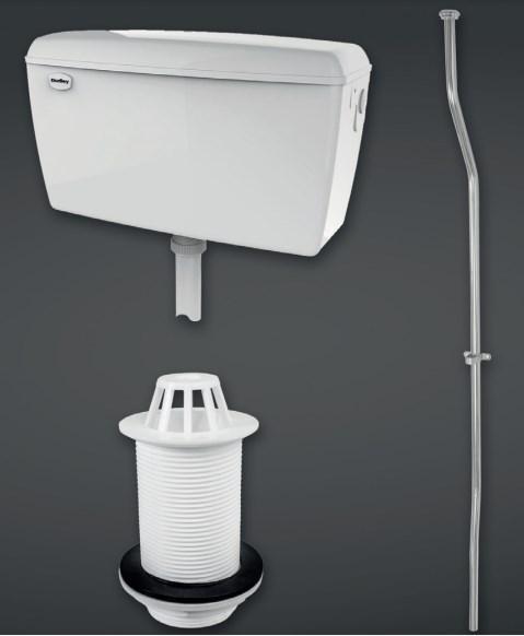 RAK Exposed Urinal Pack for 1 Urinal