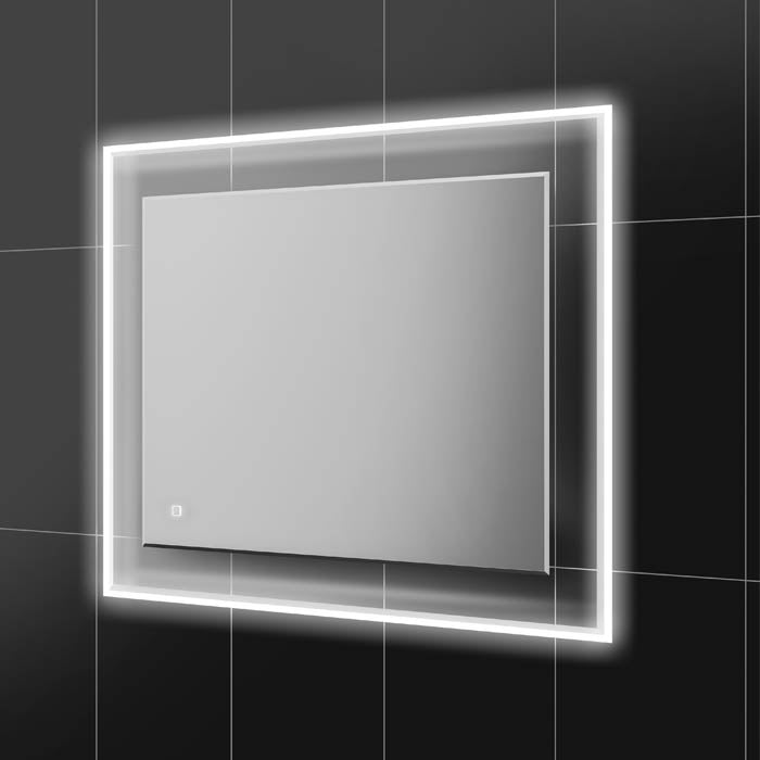 HiB Element Illuminated Rectangular Wall Mounting LED Mirror