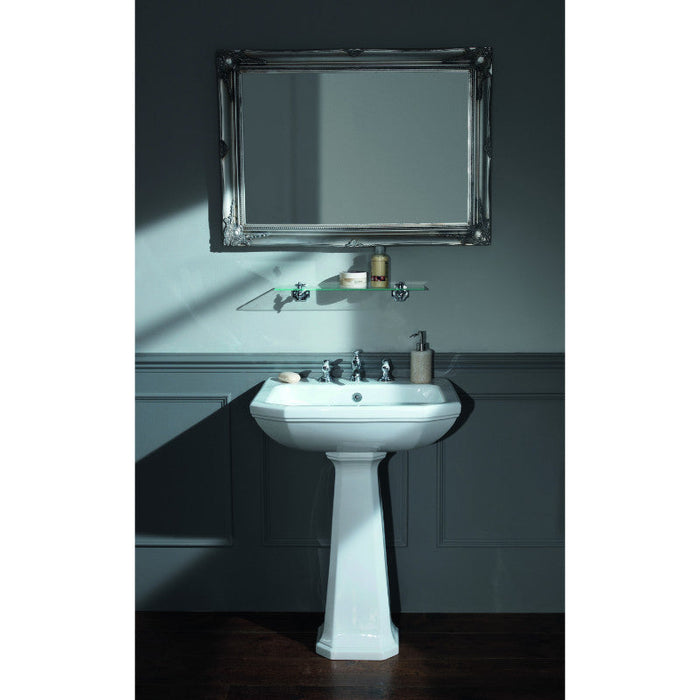 Silverdale Empire 620mm Basin with Pedestal