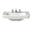 Imperial Etoile Large Basin and Stand with Glass Shelf