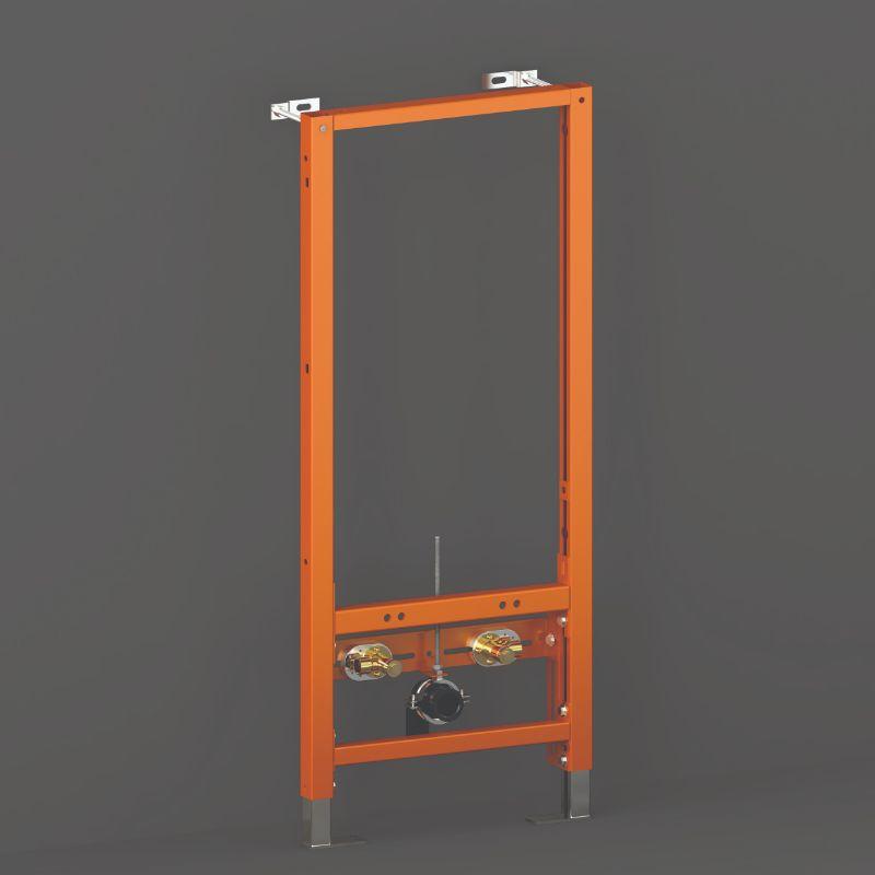 Adjustable Pipe Frame RAK-Ecofix Concealed Bidet Support Frame with Adjustable Fittings