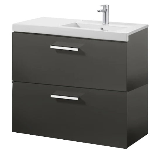 Roca Prisma 2-Drawers Base Basin Unit