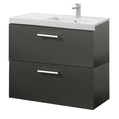 Roca Prisma 2-Drawers Base Basin Unit