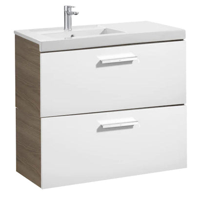 Roca Prisma 2-Drawers Base Basin Unit