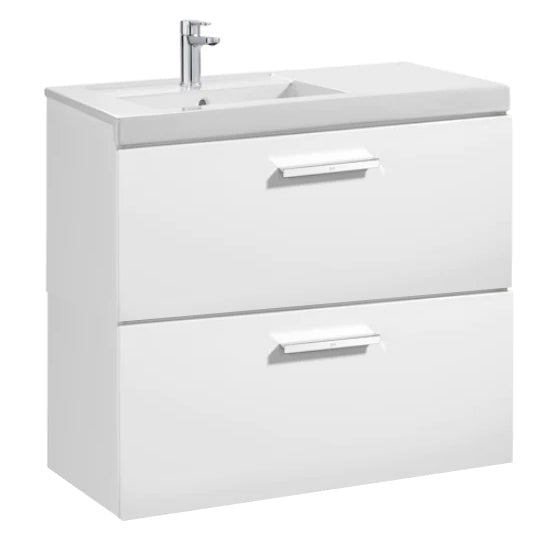 Roca Prisma 2-Drawers Base Basin Unit