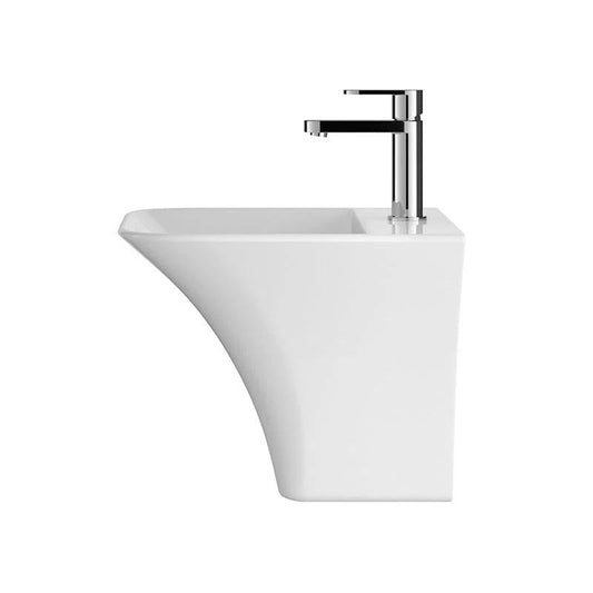 Hudson Reed Grace 460mm Wall Hung Basin  - 1 Tap Hole