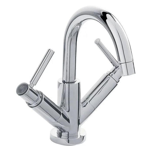 Hudson Reed TEC Lever Mono Basin Mixer With swivel spout and waste