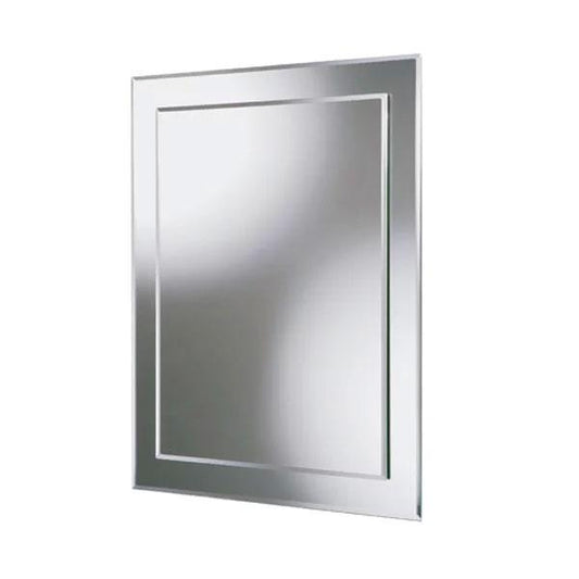 HiB Linus Non-Illuminated Rectangular Bathroom Mirror