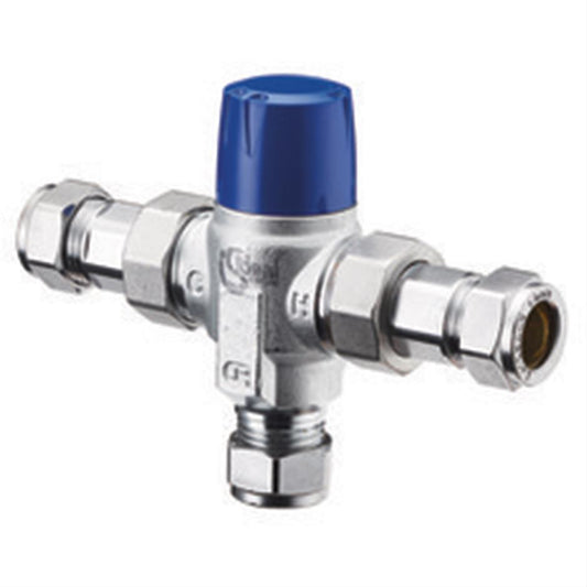 Ideal Standard Thermostatic mixing valve (under basin), chrome