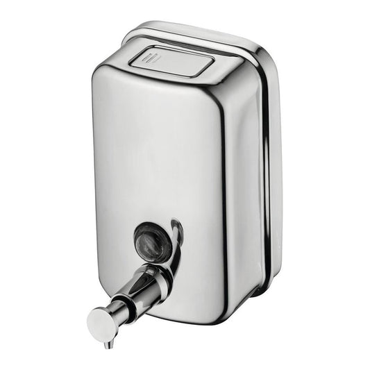 Ideal Standard IOM wall mounted soap dispenser - stainless steel