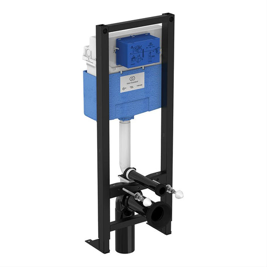 Ideal Standard Prosys H1150 x D120mm free standing mechanical wall hung WC frame with Cistern