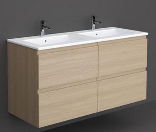 RAK-Joy 1200(2 x 600)mm Wall Hung Vanity Unit and Basin