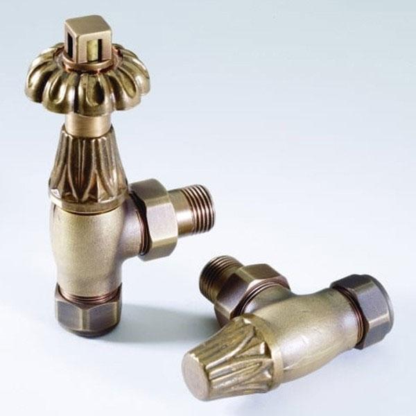 Kartell Nostalgia Angled Thermostatic Radiator Valve