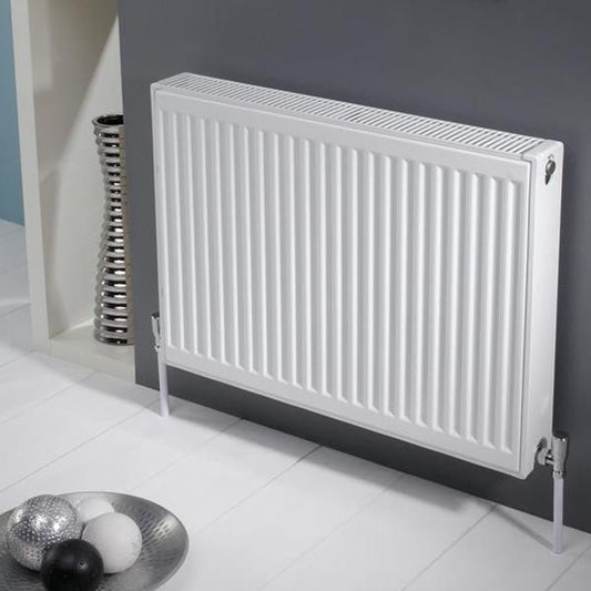 Kartell K-Rad Kompact Double Convector Radiator - White