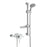Kartell Plan Thermostatic Exposed Shower with Adjustable Slide Rail Kit