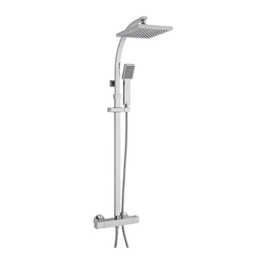 Kartell Pure Thermostatic Exposed Bar Shower with Adjustable Slide Rail Kit