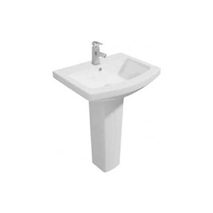 Kartell Trim 550mm Basin and Pedestal - White