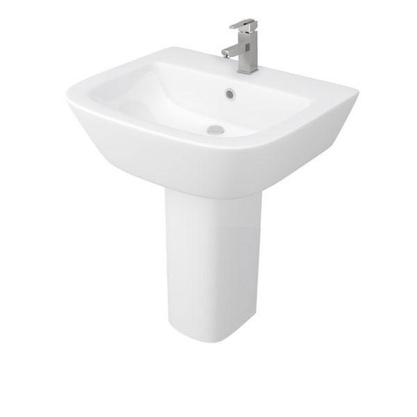 Kartell Project 530mm Basin and Pedestal - White