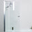 Kartell Koncept Curved Shower Bath Screen - 6mm Glass
