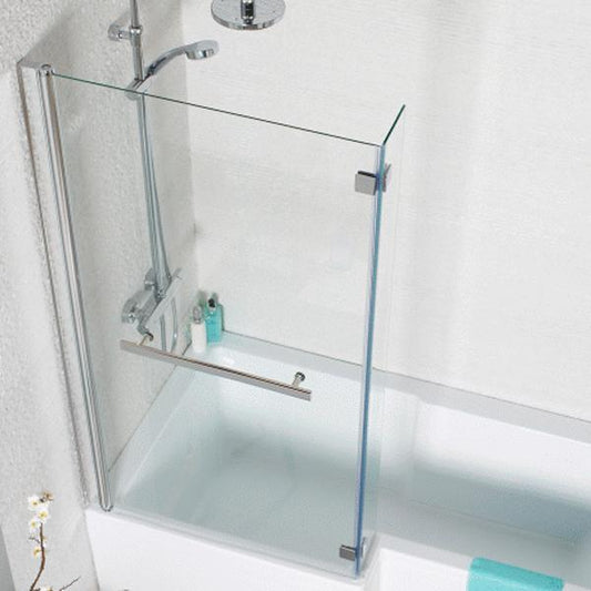 Kartell Koncept L-Shaped Tetris Shower Bath Screen - 6mm Glass