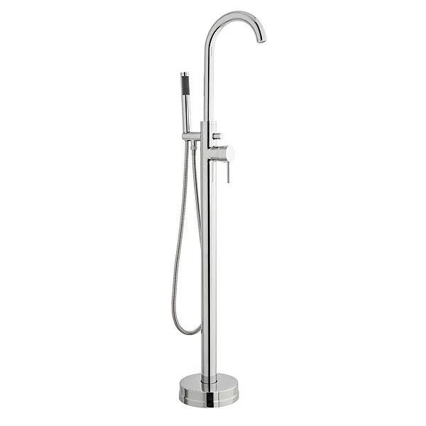 Kartell Plan Freestanding Bath Shower Mixer Tap Chrome