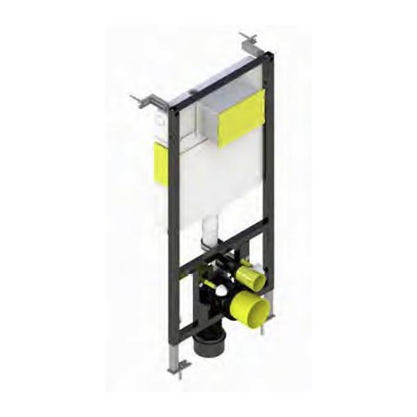 Kartell Keytec WC Frame with Front Access Dual Flush Cistern